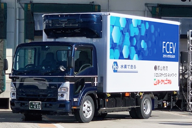 水素燃料電池小型トラック