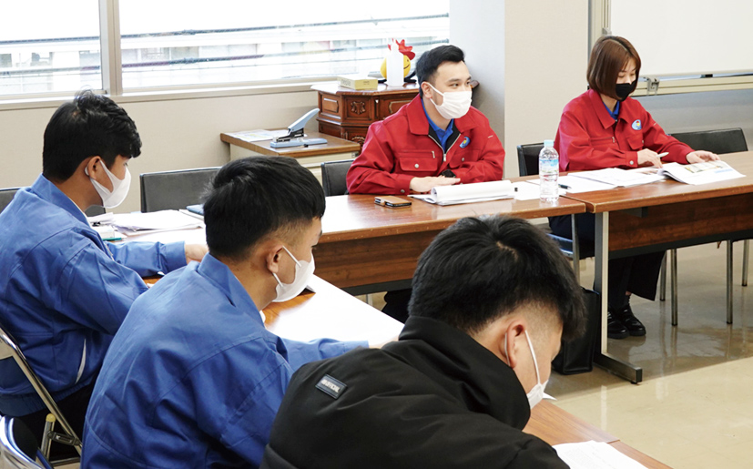 ベトナム人技能実習生 研修