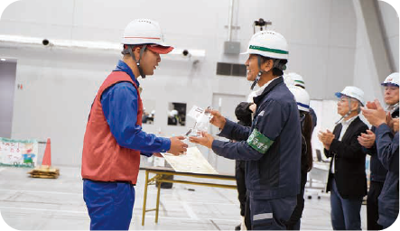 カウンター優勝 表彰式