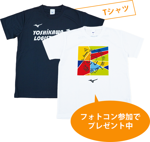 ミズノコラボTシャツ