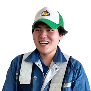 2021年入社 比嘉 凌太郎さん